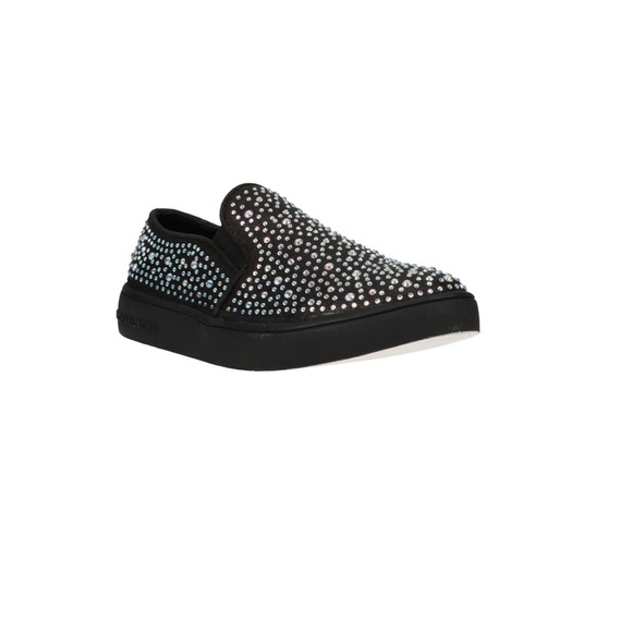 MICHAEL Michael Kors Jem Tiffany Embellished Slip-On Sneaker Little Kids Size 2 - Picture 4 of 14